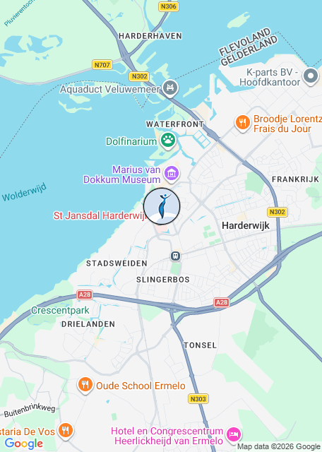 Google maps afbeelding voor Spoedpost Harderwijk